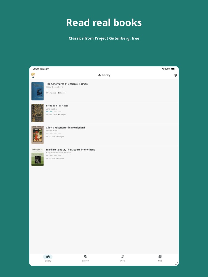 ABC George iPad screenshot
