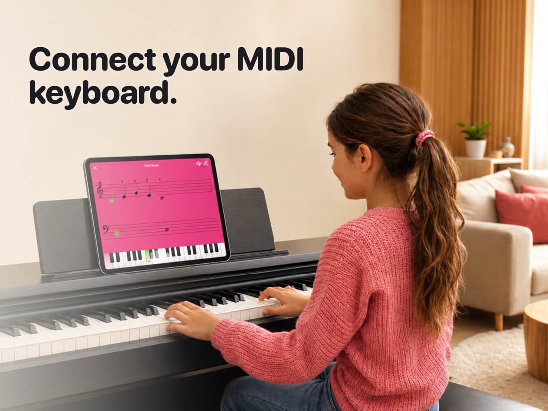 Kinder Piano iPad screenshot