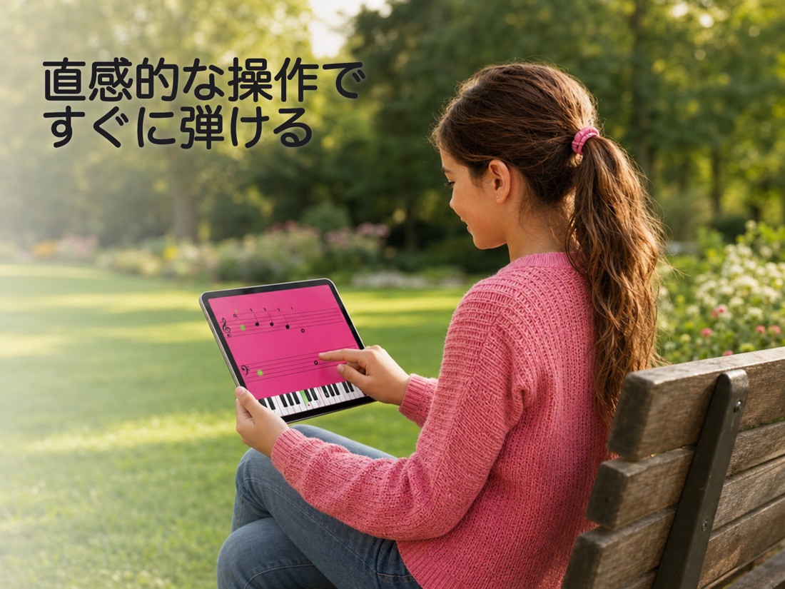 Kinder Piano iPad screenshot