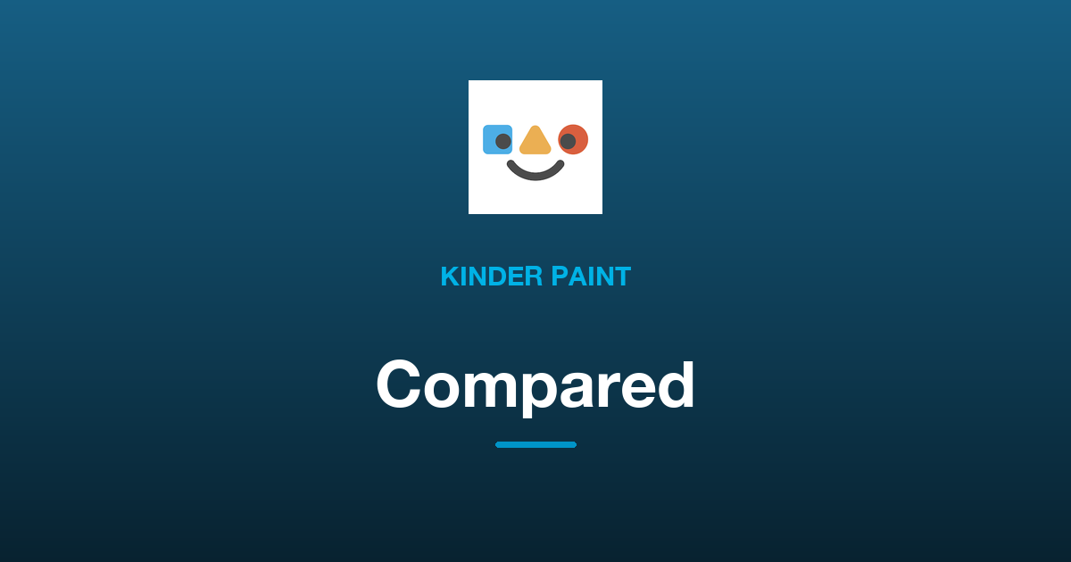 Kinder Paint vs Other Ways for Young Kids to Draw