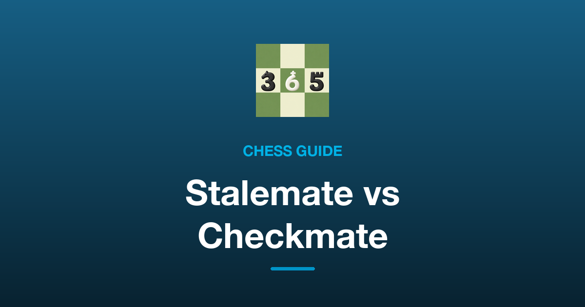 Stalemate Explained: How It Differs from Checkmate and What to Watch in the Endgame