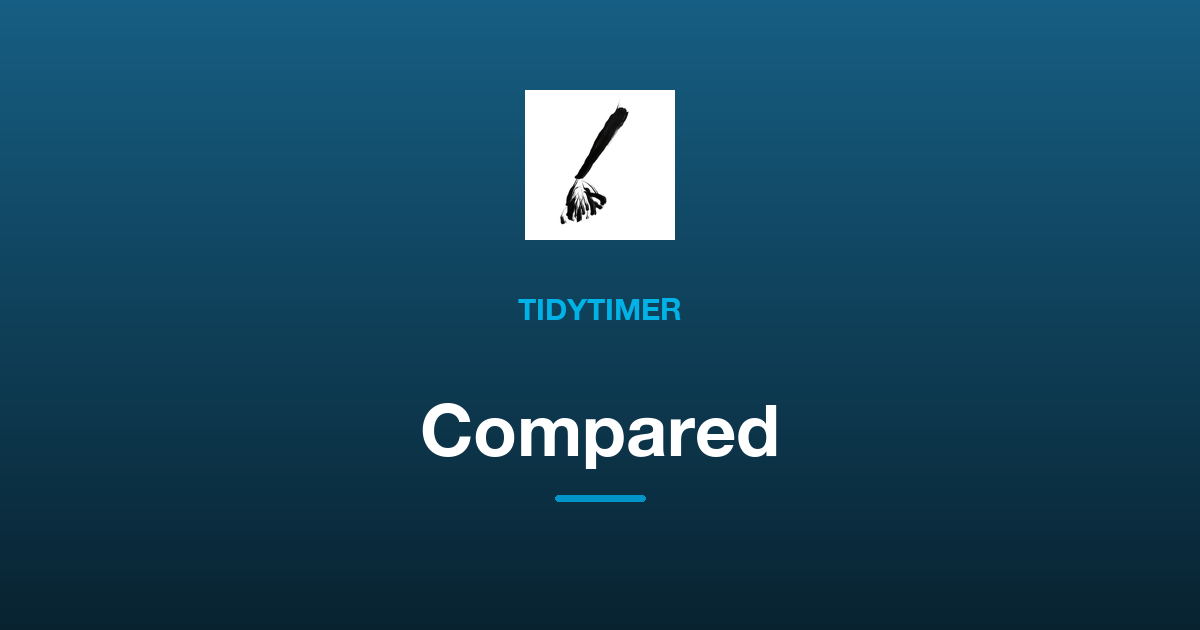 TidyTimer vs Other Timers for Tidying Up